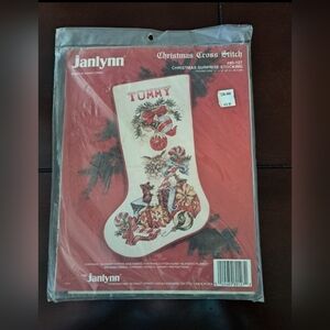 Counted Cross Stitch Christmas Stocking Kit